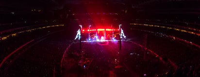 Seat view from Loge