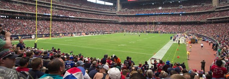 Seat view from Field Level Endzone