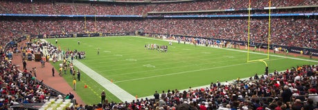 Seat view from Field Level Corner