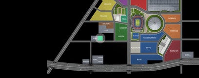 Seat view from General Parking