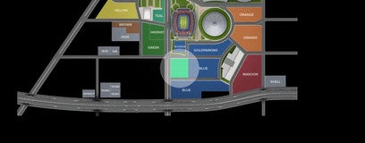 Seat view from Platinum Lot