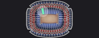 Seat view from Field Level Sideline