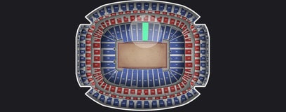 Seat view from Field Level Prime