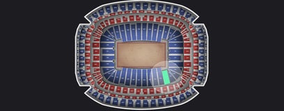 Seat view from Field Level Sideline