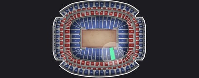 Seat view from Field Level Sideline