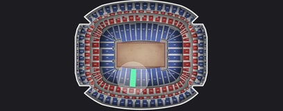 Seat view from Field Level Prime