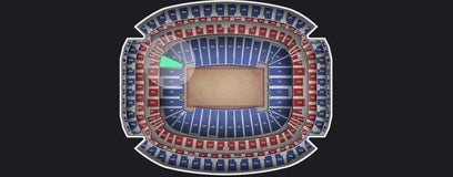 Seat view from Field Level Corner