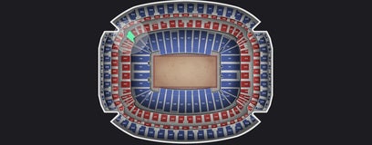 Seat view from Verizon Wireless Club II