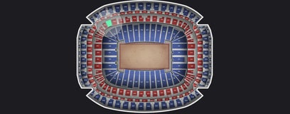 Seat view from Verizon Wireless Club II