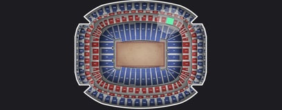 Seat view from Verizon Wireless Club II