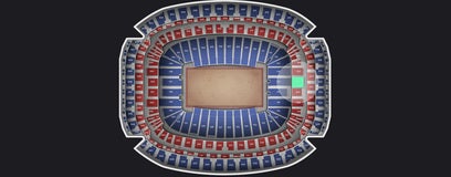 Seat view from Mezzanine