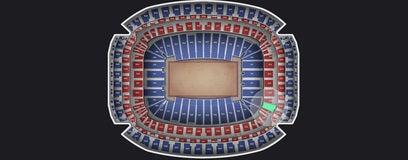 Seat view from Mezzanine