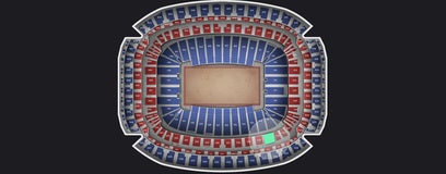 Seat view from Verizon Wireless Club I