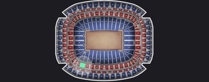 Seat view from Verizon Wireless Club II