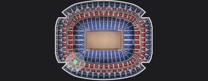 Seat view from Verizon Wireless Club II