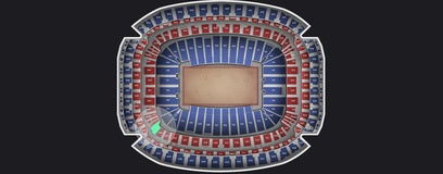 Seat view from Verizon Wireless Club II