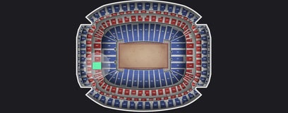 Seat view from Mezzanine