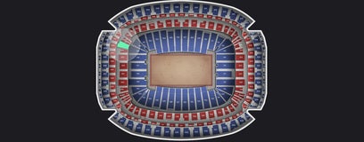 Seat view from Mezzanine