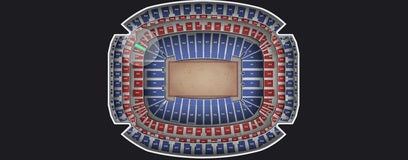 Seat view from Mezzanine