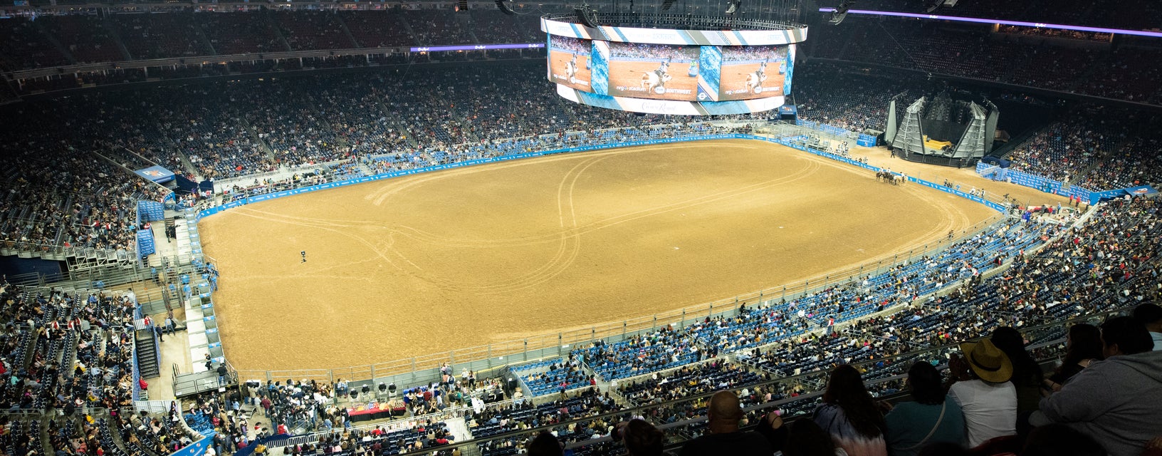 Seat view from Loge