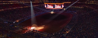 Seat view from Gridiron Loge