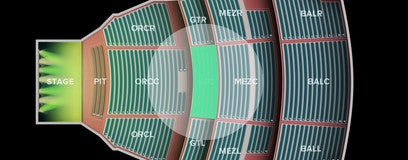 Seat view from Grand Tier