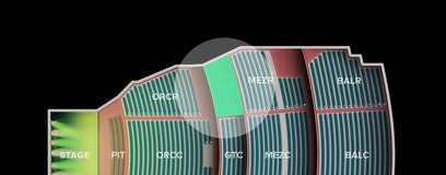 Seat view from Grand Tier