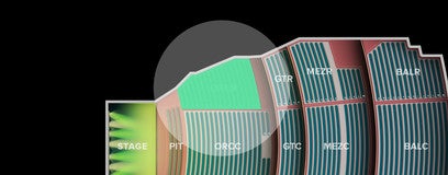 Seat view from Orchestra