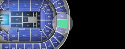 Seat view from Upper