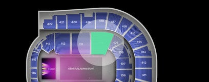 Seat view from Lower