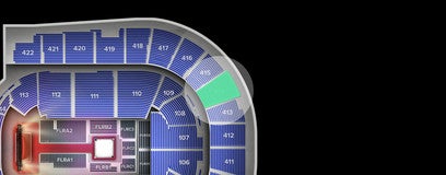 Seat view from Upper