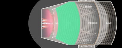 Seat view from Lower Orchestra