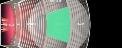 Seat view from Upper Orchestra