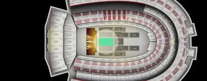 Seat view from Floor