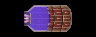 Seat view from Orchestra Zone
