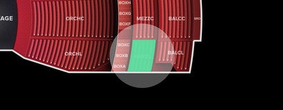 Seat view from Mezzanine