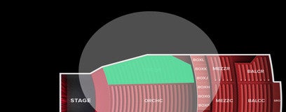 Seat view from Orchestra