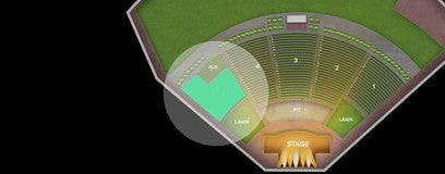 Seat view from Reserved