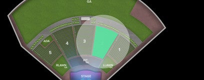 Seat view from Reserved