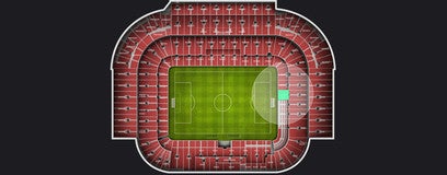 Seat view from Shortside Lower
