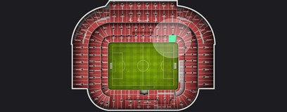 Seat view from Longside Lower