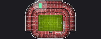 Seat view from Longside Upper