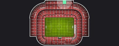 Seat view from Longside Upper