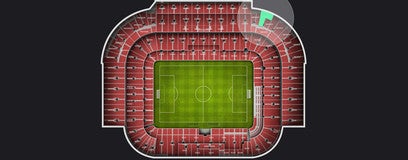 Seat view from Longside Upper