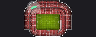 Seat view from Longside Upper