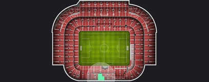 Seat view from Longside Lower