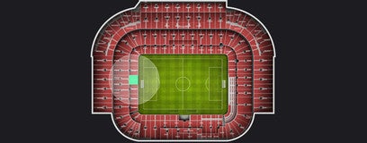 Seat view from Shortside Lower