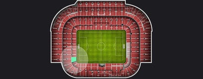 Seat view from Shortside Lower