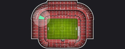 Seat view from Shortside Lower