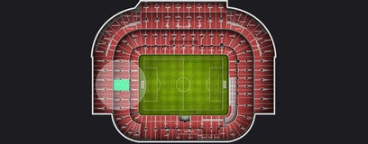 Seat view from Shortside Lower